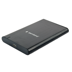 Gembird Externe Opslag 500 GB| USB 3.0 Slim Enclosure, Zwart