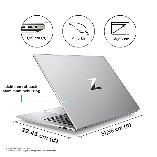 Gebruikte Laptops Hewlett-Packard Zbook Firefly 14 G9