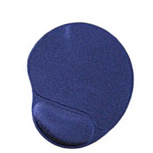 Muismat met gel polssteun, Blauw