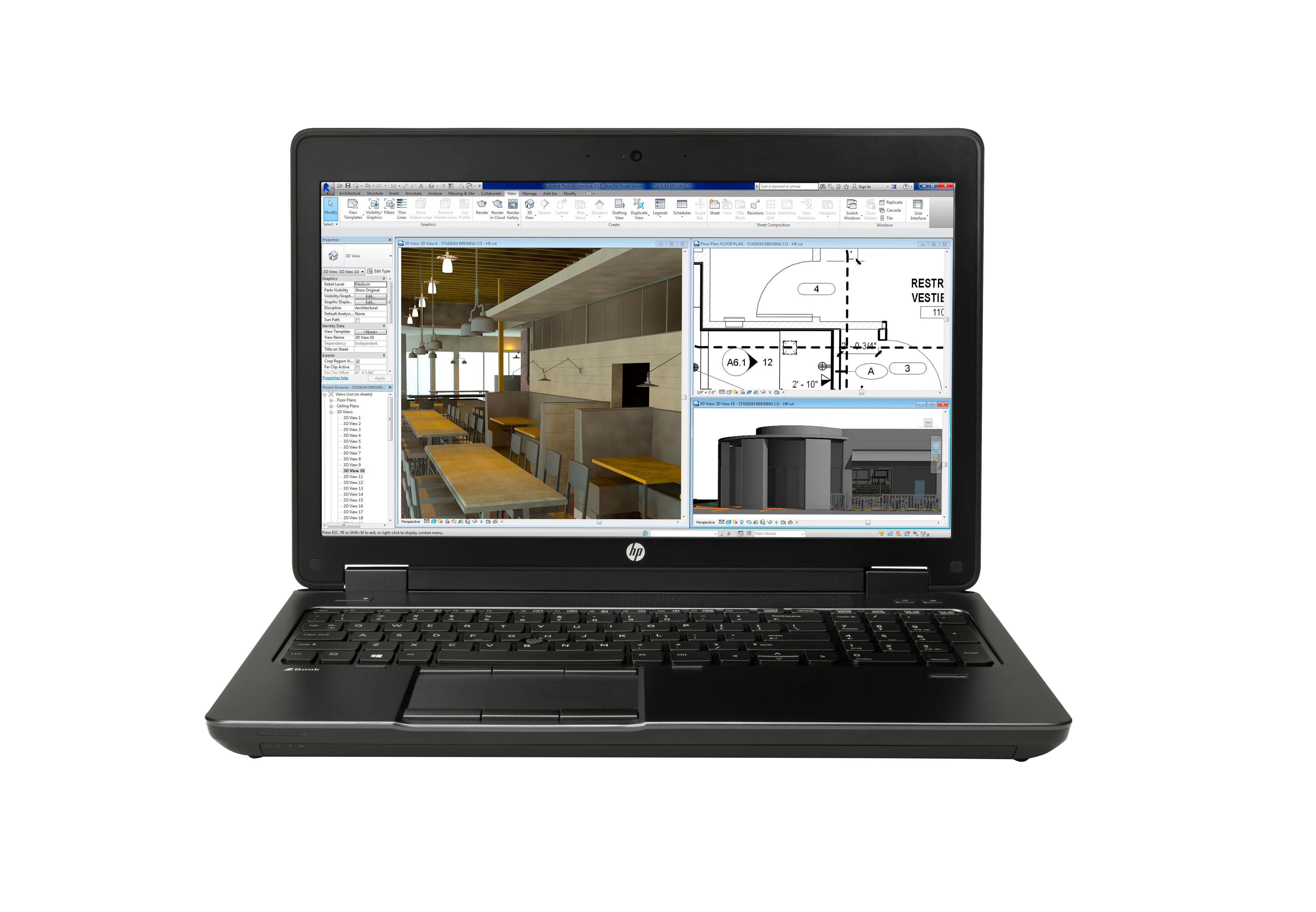 Gebruikte Laptops Hewlett-Packard ZBook 15 G2